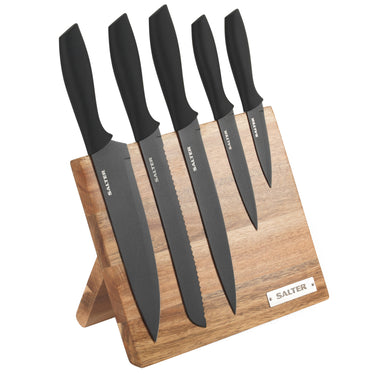 5 Piece Magnetic Knife Block Set